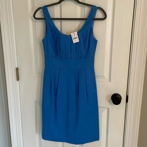 NWT J. Crew Factory Suiting Cotton Shift Dress, size 0
